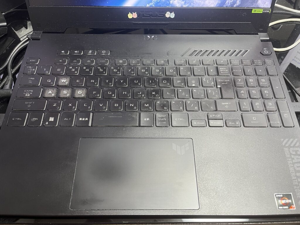 ASUSのTUF Gaming A15 FA507NVR 15.6インチ